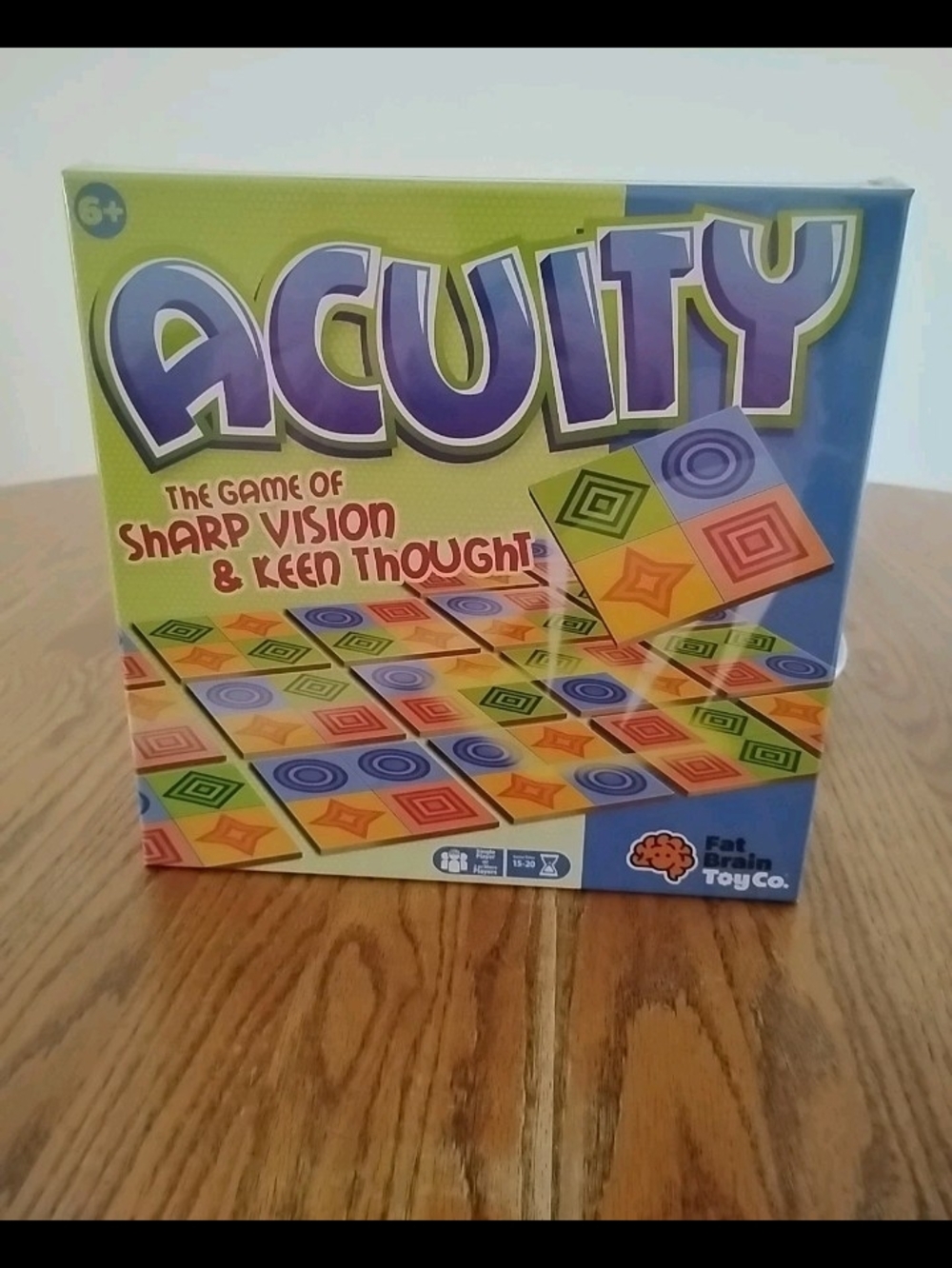 Acuity Pattern Matching Game - Game of Sharp Vision Keen Thought & Memory - NEW